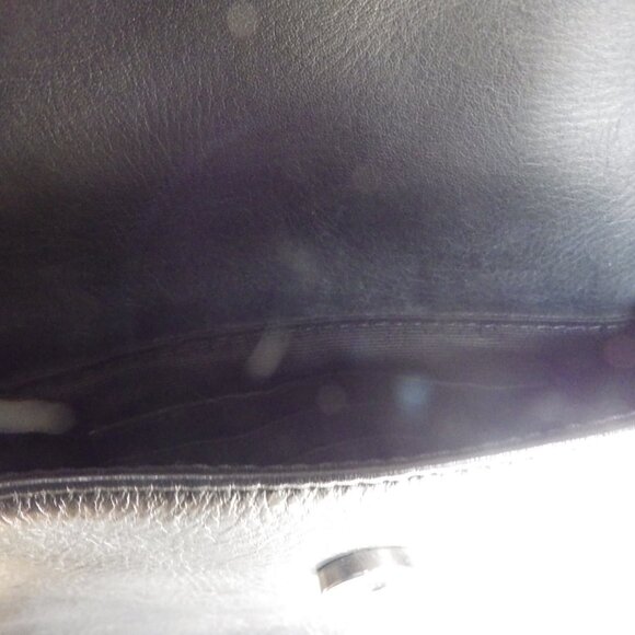 Nine West Black Leather Backpack Purse - Picture 6 of 6